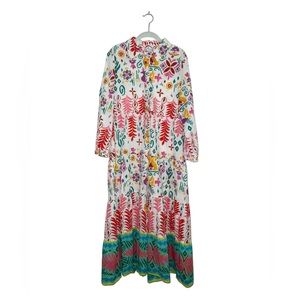 Zara Multicolor Patterned Dress